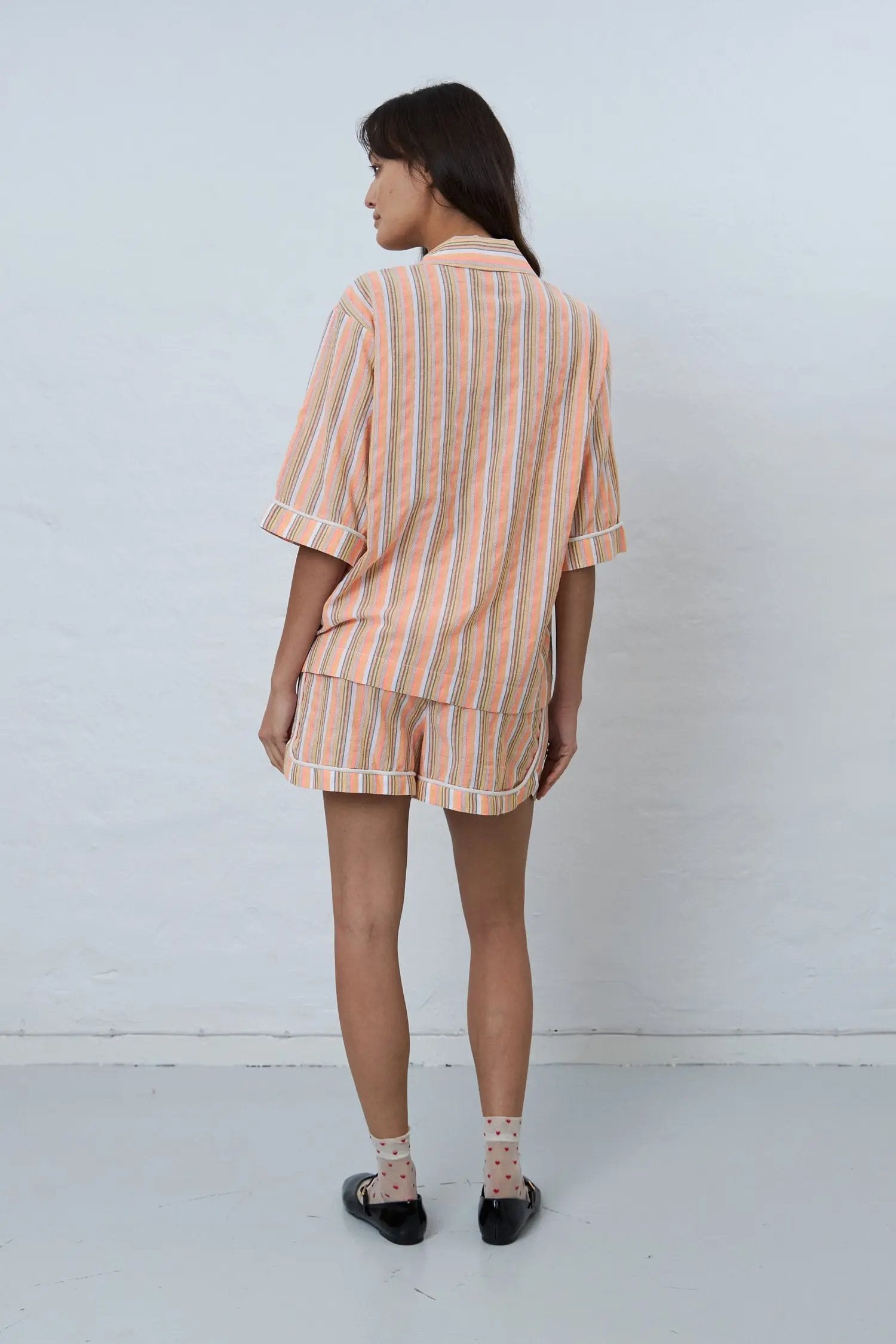 Stella Nova Shortsleeved pyjamas shirt Shirt 176 Sunshine Orange