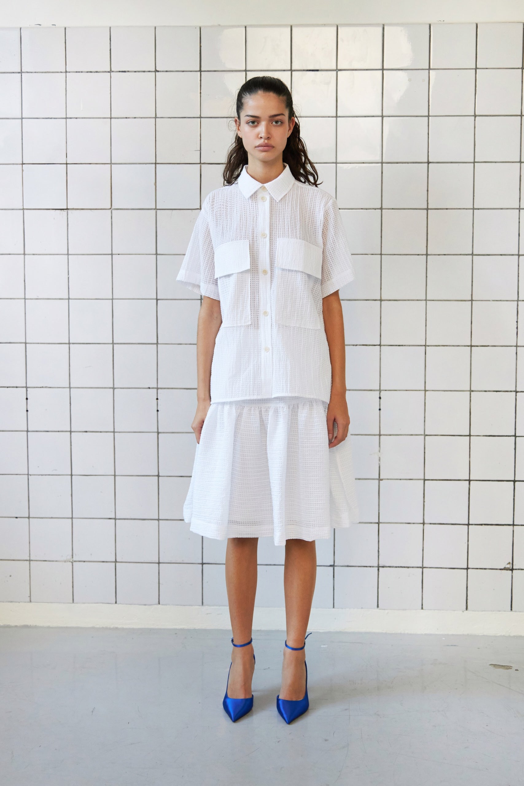 Stella Nova Tessie Skjorte Shirt 001 White