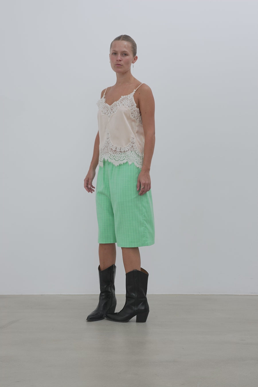 Stella Nova Delicate Lace Top Top 558 Pale Pink