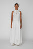 Embroidery Anglaise Sleeveless Maxi Dress - Off white