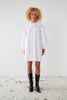 Embroidery Anglaise mini dress - White