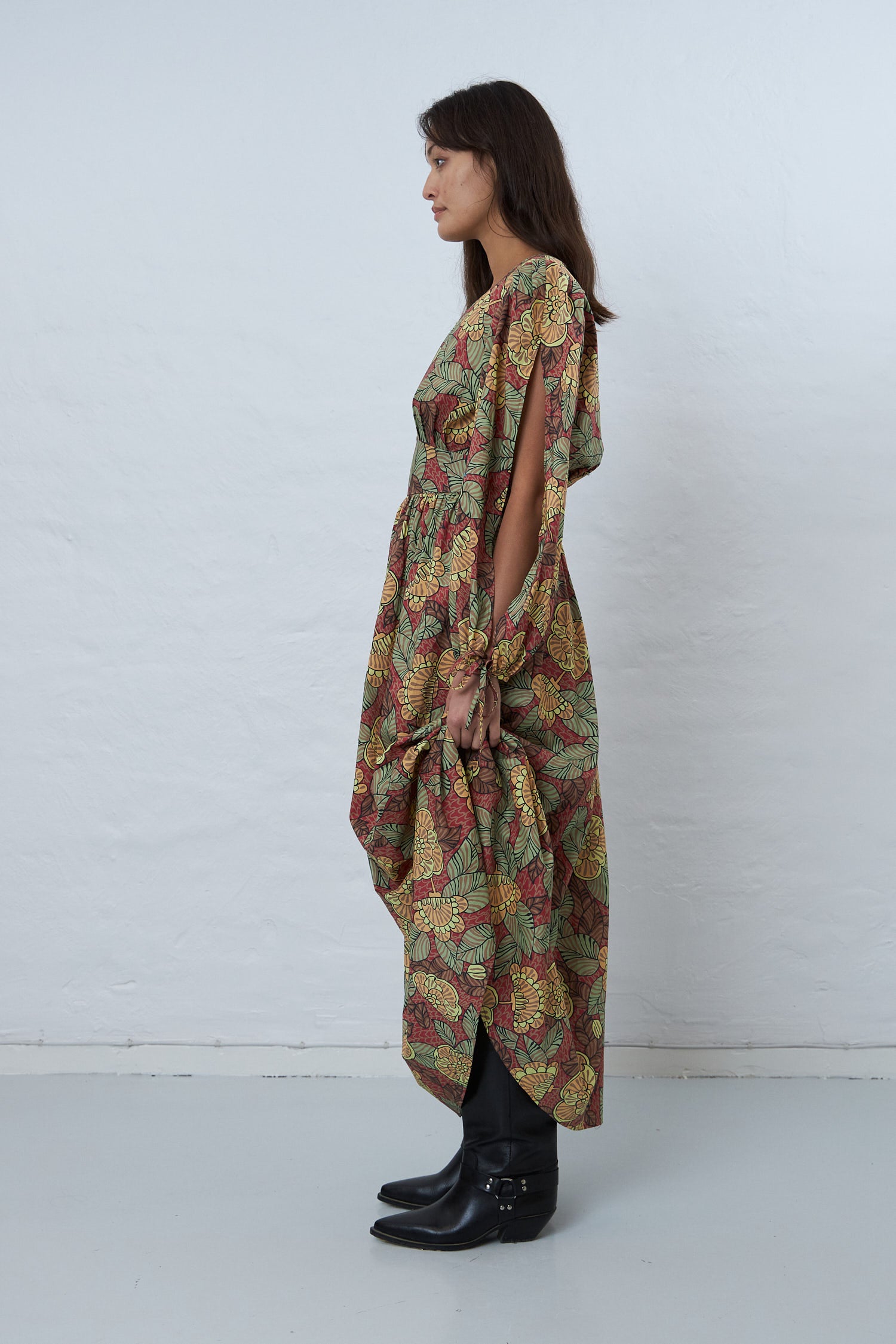 Stella Nova Flowerprinted cotton maxi dress Dress 760 Wild Flowers