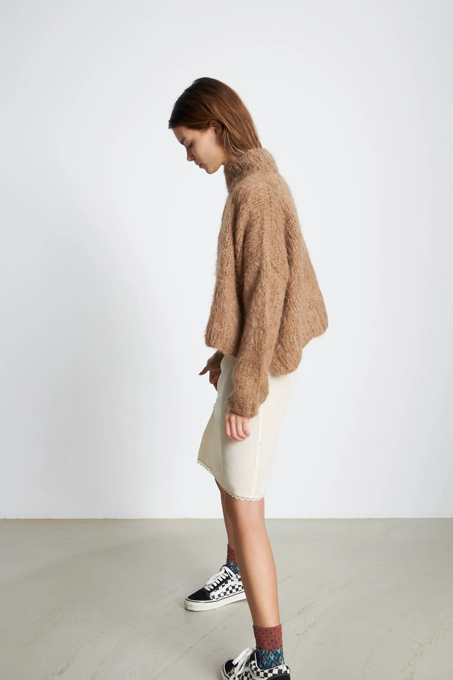 Stella Nova Handcrafted sweater from Peru Sweater 178 Warm Nature