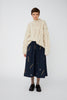 Handcrafted Cable sweater from Peru - Creme