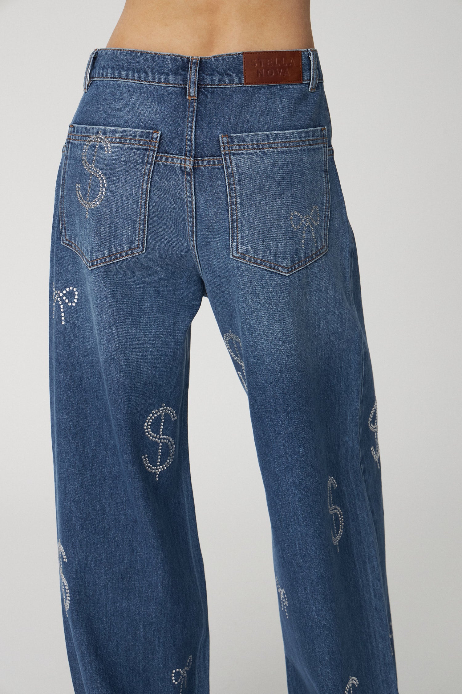 Stella Nova Million Dollar Baby pants Pants 415 Washed Denim Blue