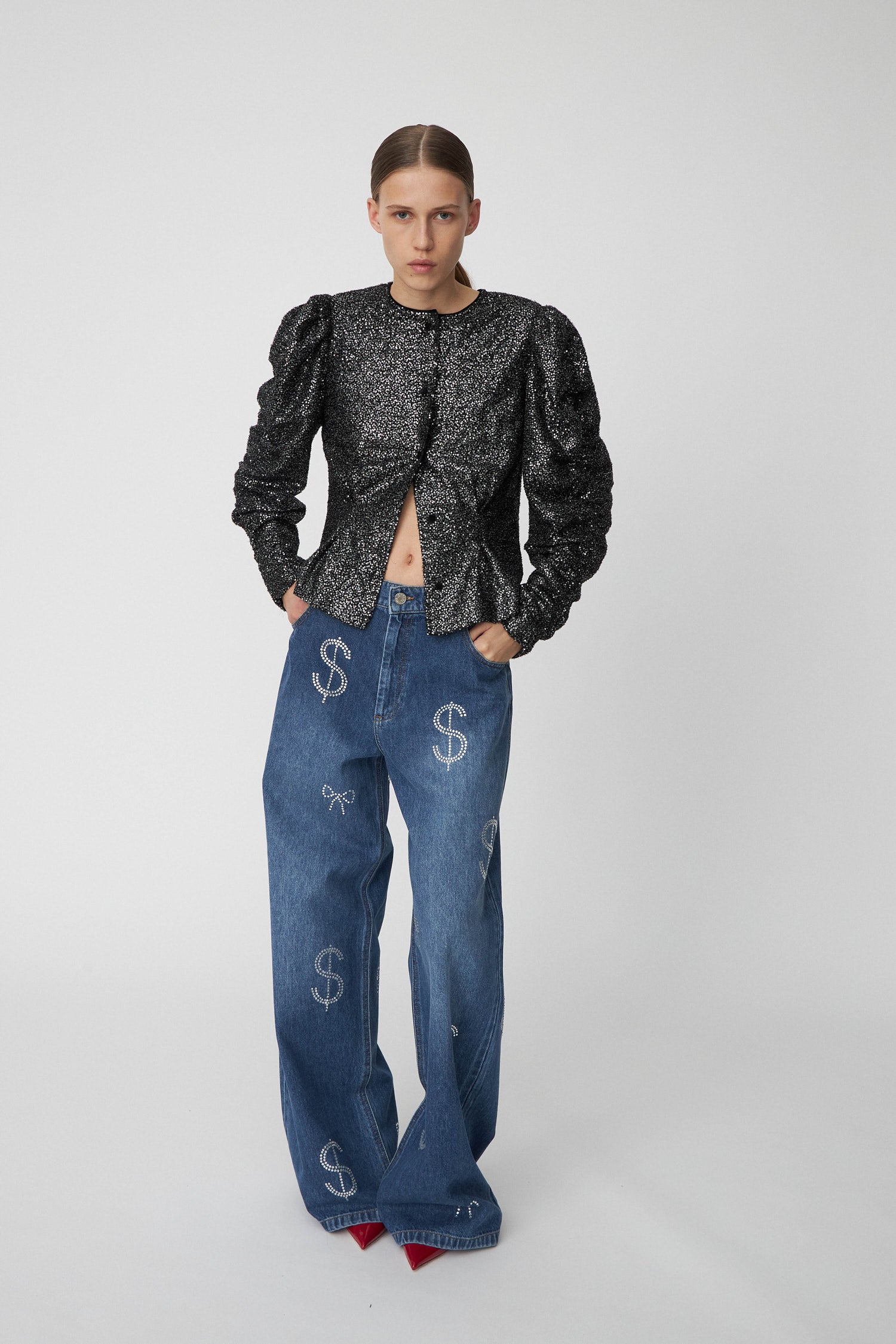 Stella Nova Million Dollar Baby pants Pants 415 Washed Denim Blue