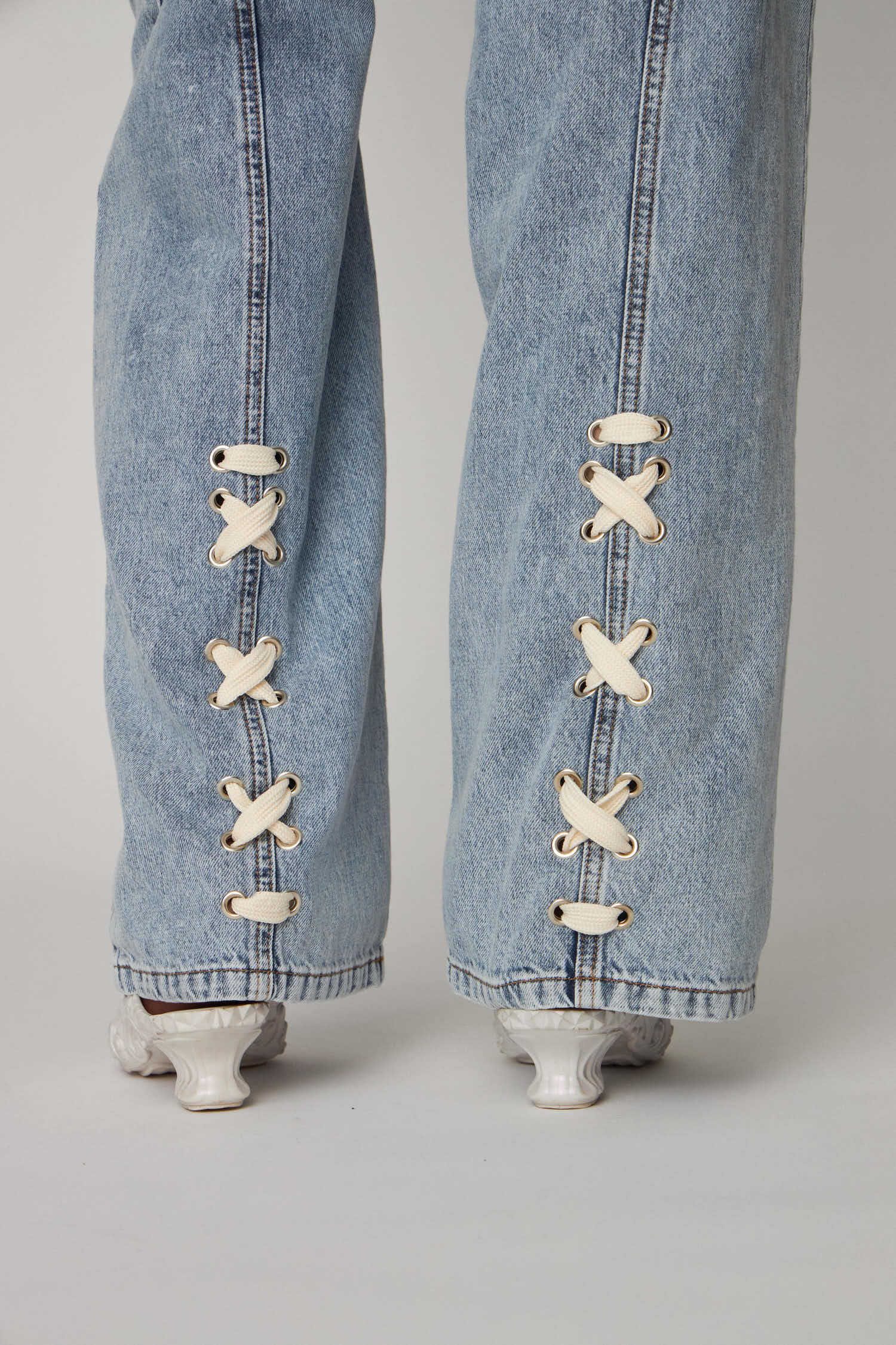 Stella Nova Moon Washed Denim Pants Pants 076 Denim Moon Wash