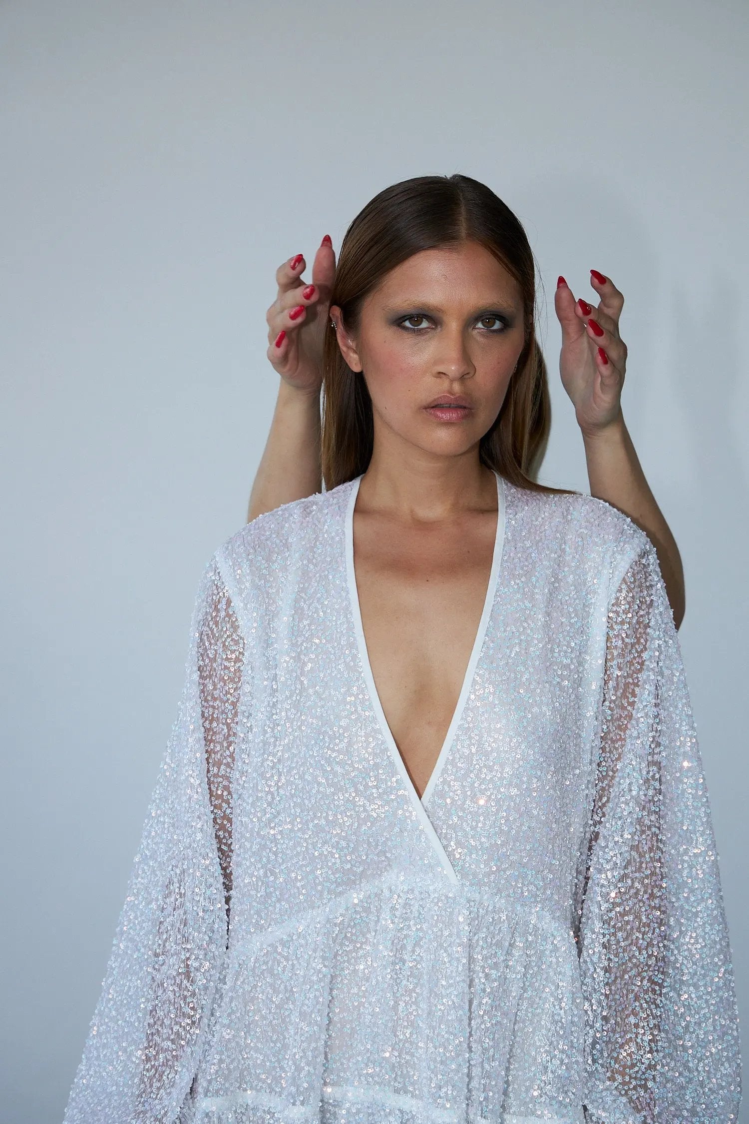 Stella Nova Sequins mini dress Dress 187 Mother of Pearl