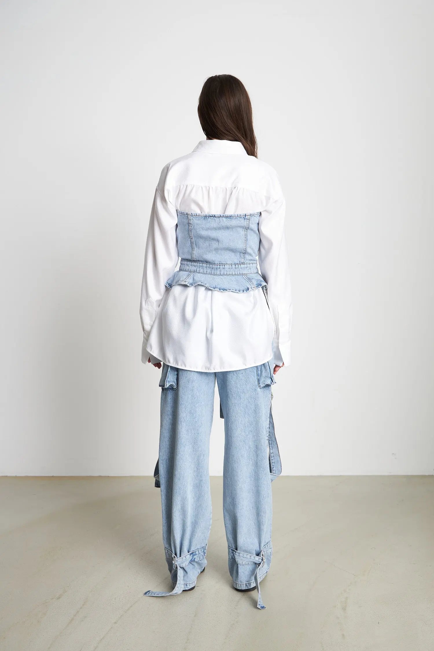 Stella Nova Strapless denim top Top 422 Washed Denim