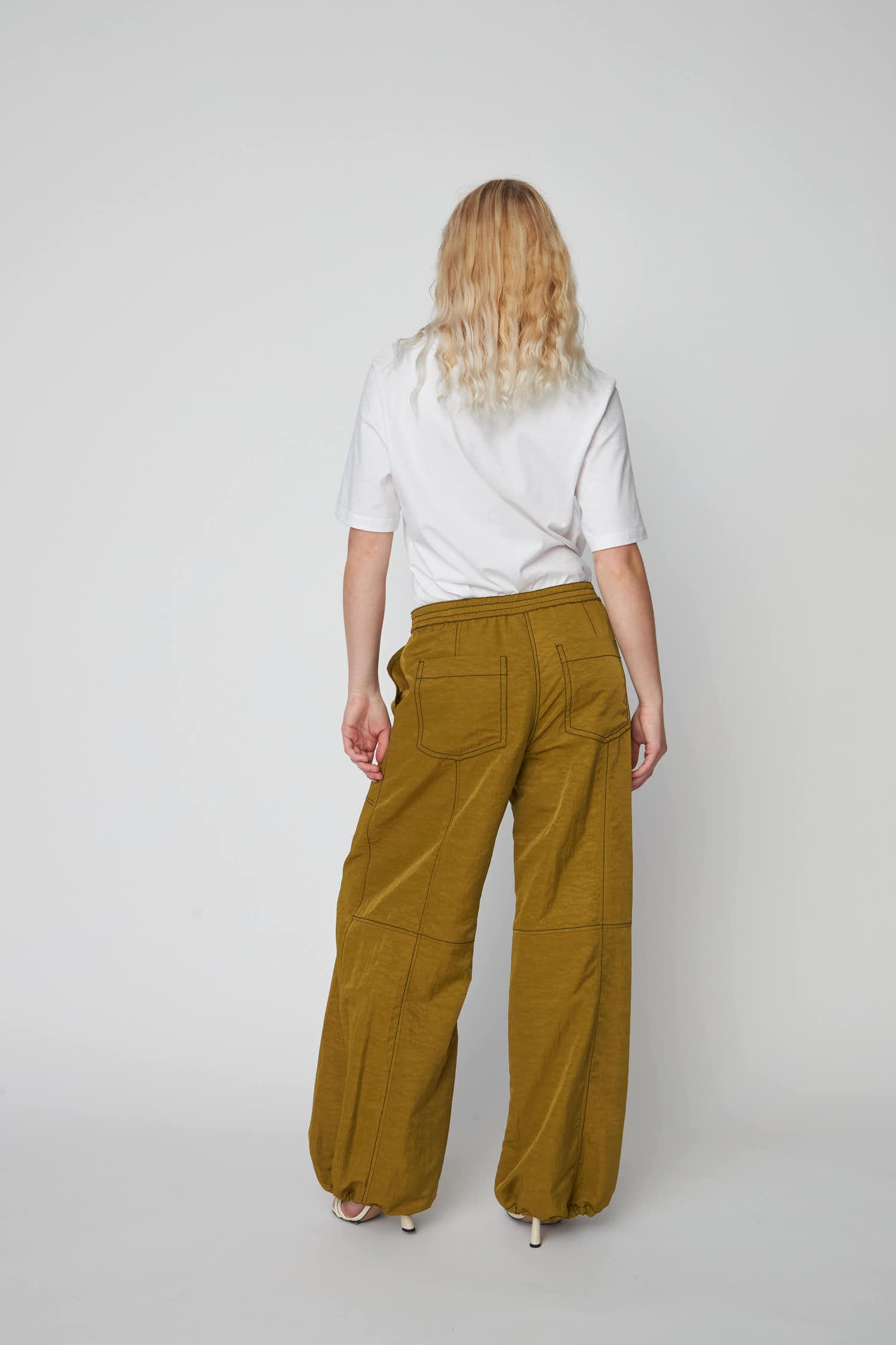 Stella Nova Workwear Oversized Pants Pants 207 Olive